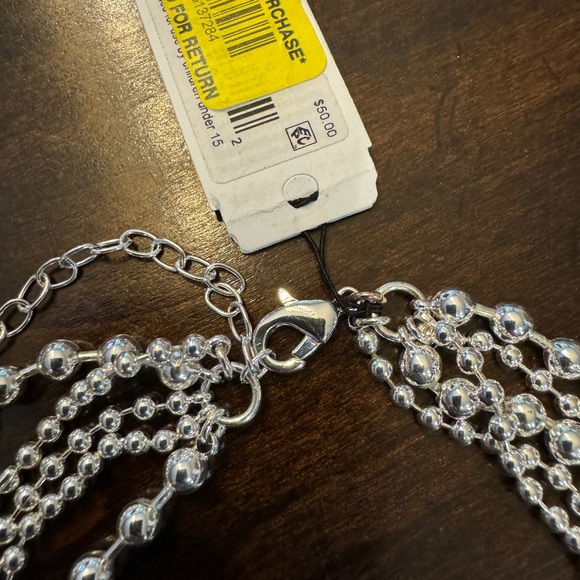 Anne Klein Multi Strand Necklace - Picture 4 of 7